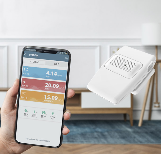 indoor air quality monitoring solution