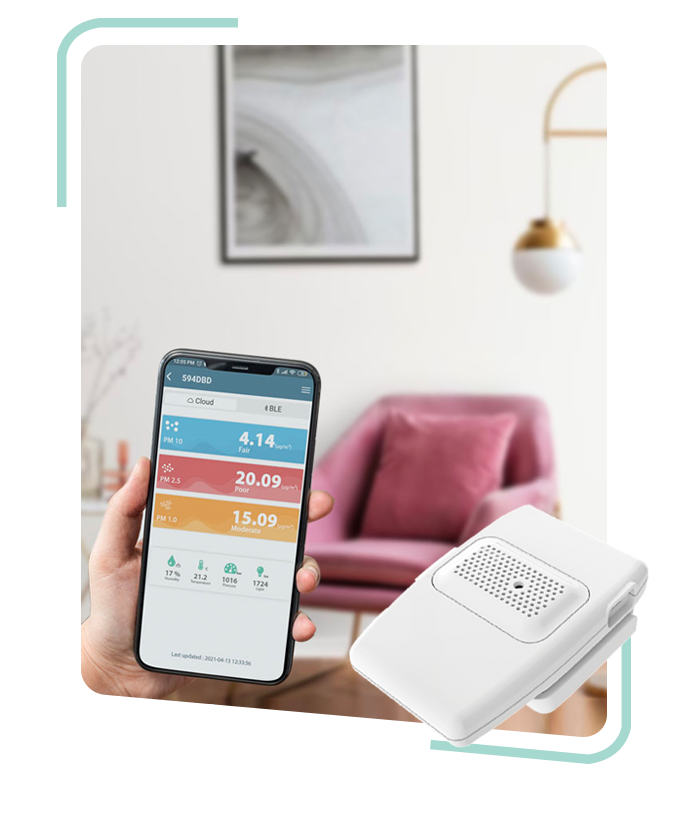 Standalone air quality monitor 